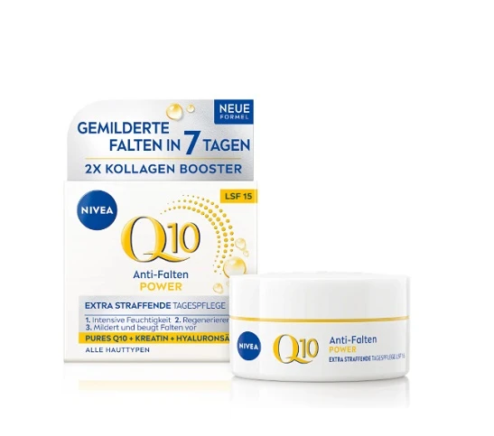 NIVEA CREMA FATA 50ML Q10 POWER ANTIRID ZI SPF15 